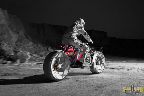 将月球车摩托车概念变为现实 来自hookie co的定制作品